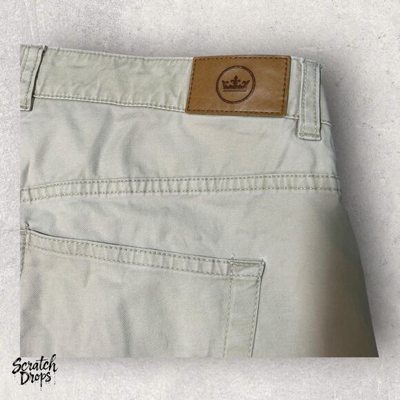 Peter Millar Men's Chino Pants Size 38 Classic Fit Beige Khaki Casual Trousers - Picture 3 of 4